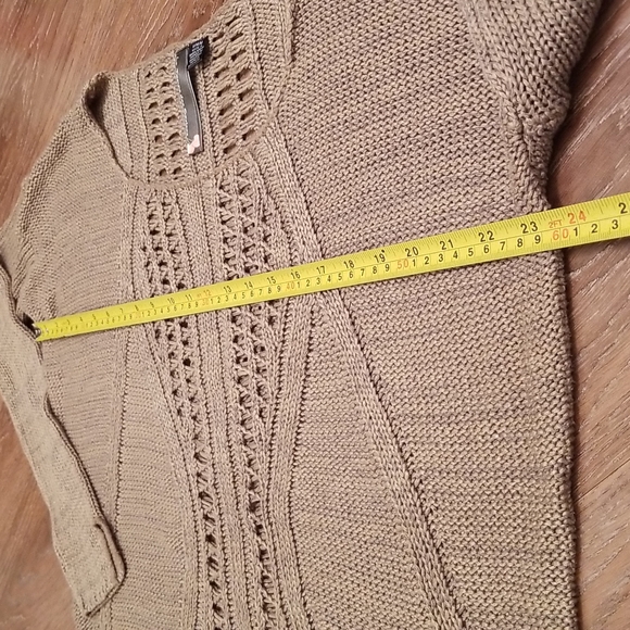 (M) Le Tempes des Cherises Loose Knit Bohemian Sweater Cottagecore Cotton Blend - Picture 6 of 9